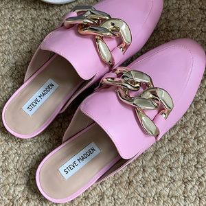 The cutest pink loafers ever!